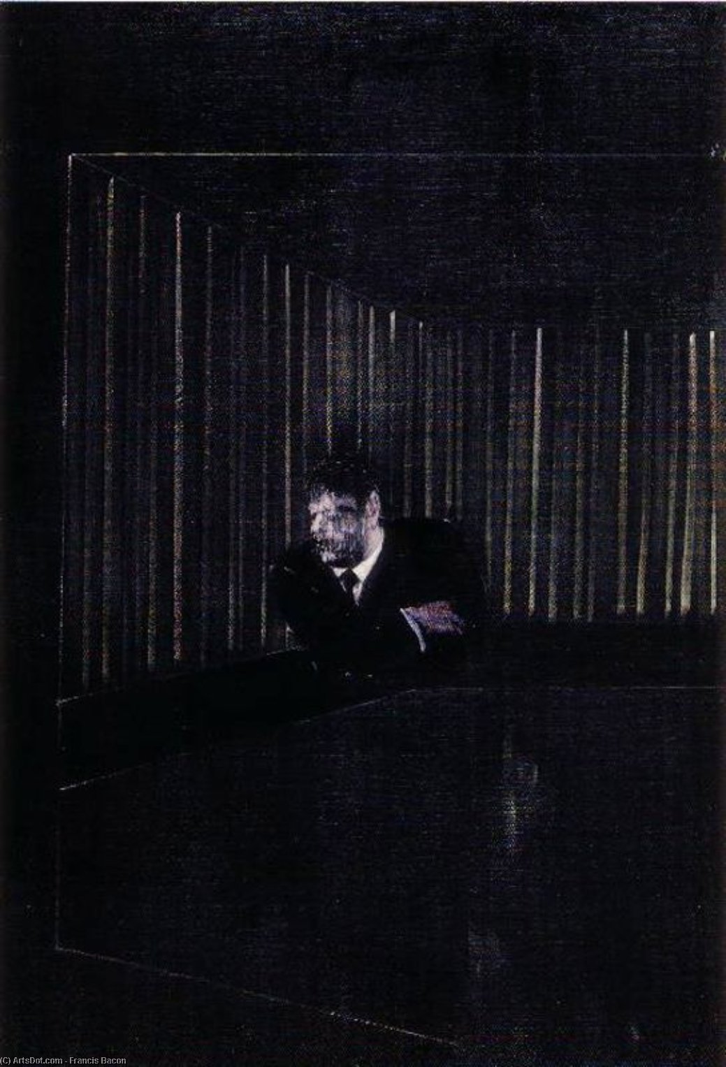 Mann Im Blau I — Francis Bacon