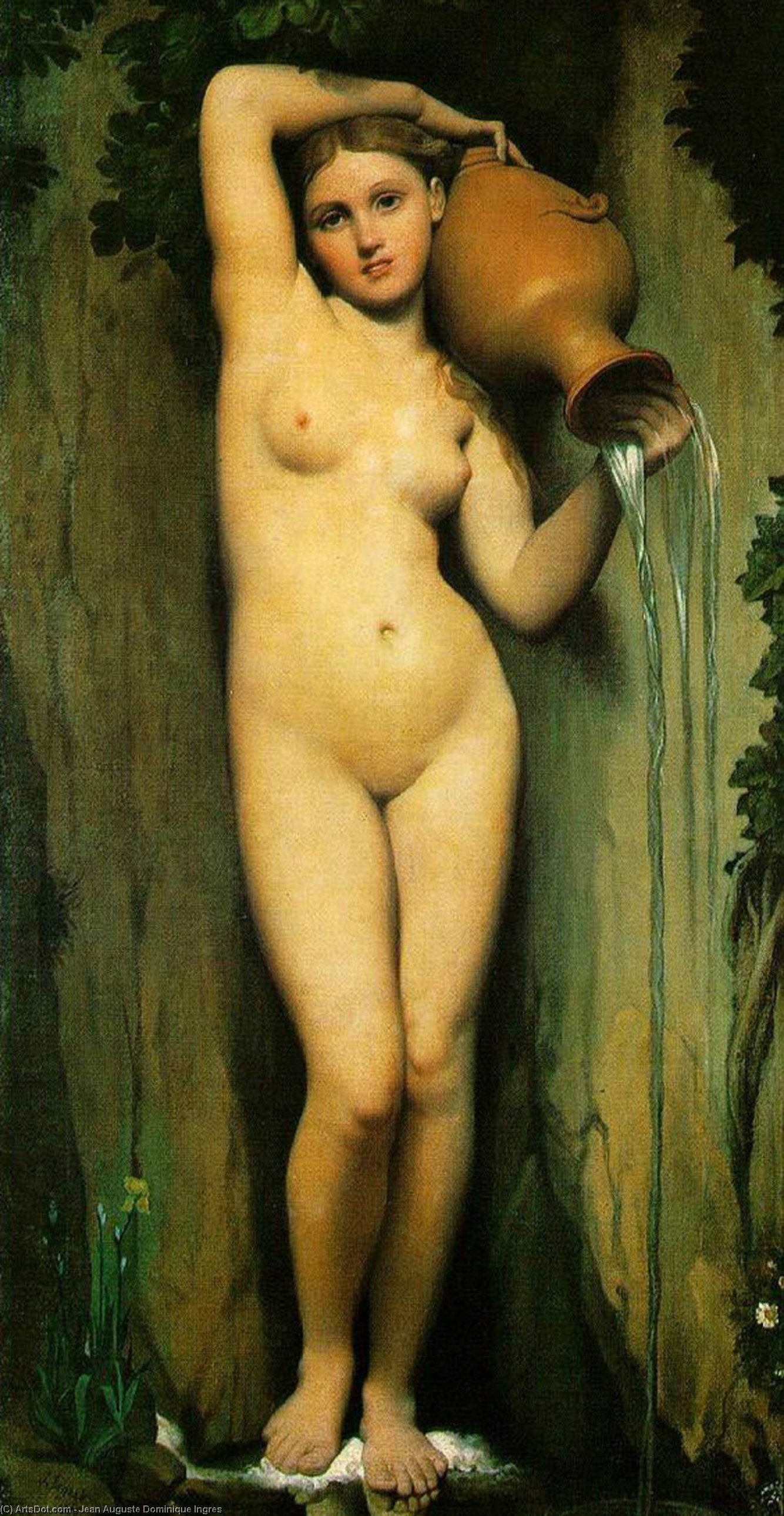 Jean-Auguste-Dominique Ingres - La fonte