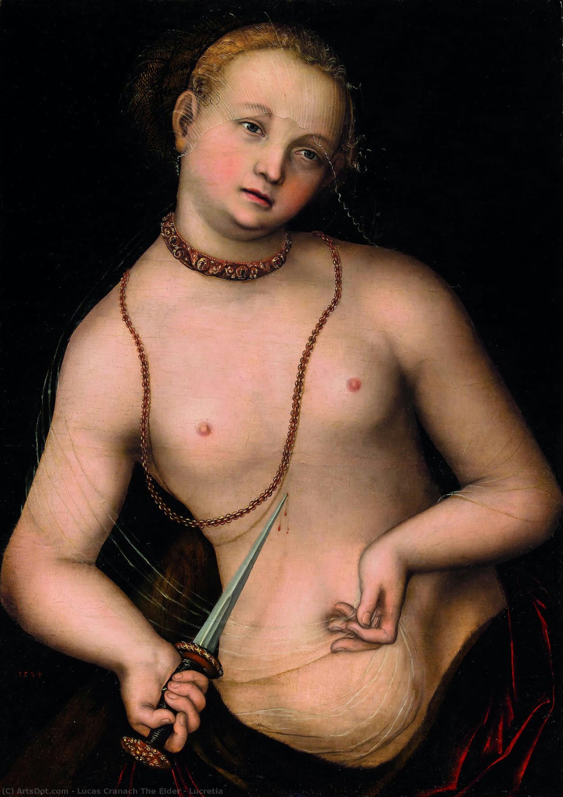 Lucretia — Lucas Cranach Cel Bătrân