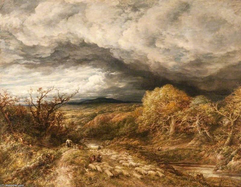A Coming Storm — John Linnell