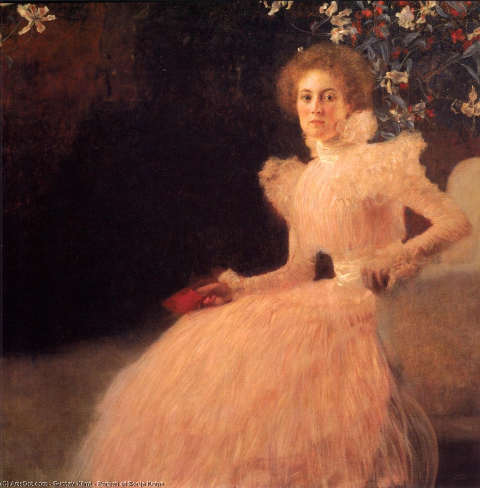 Portrait Of Sonja Knips — Gustav Klimt