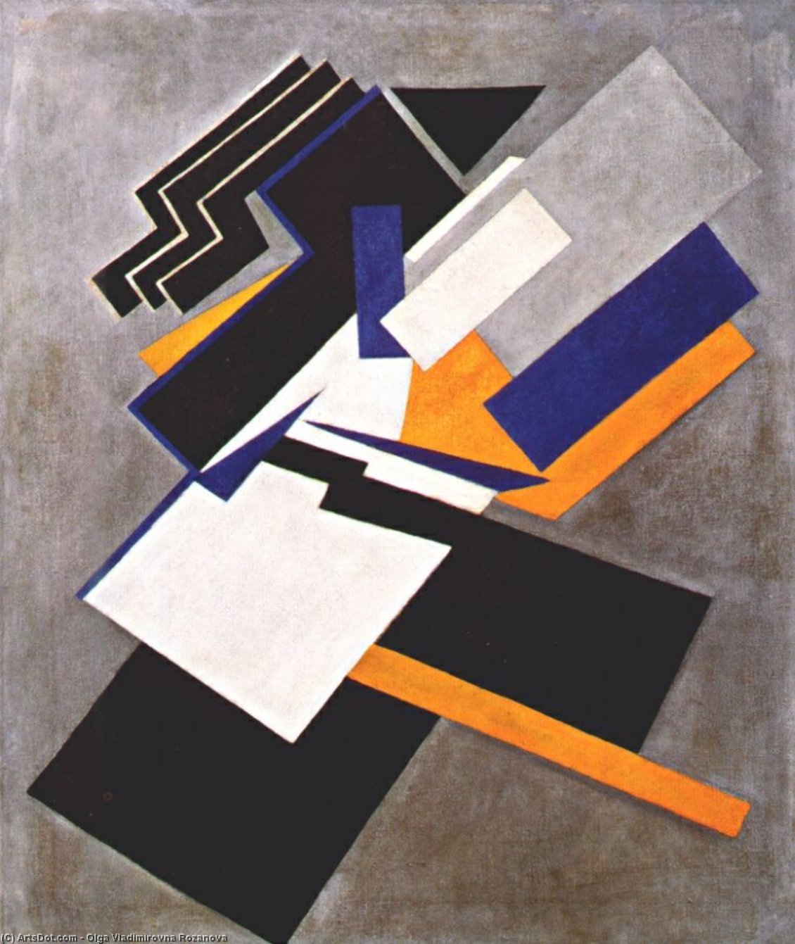Non-objective Composition (suprematism) — Olga Rozanova