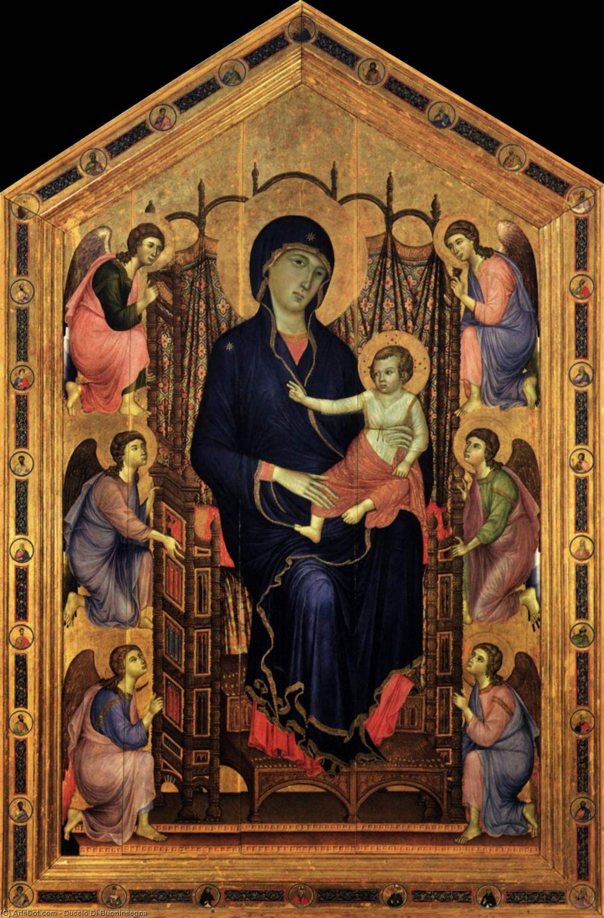 Duccio di Buoninsegna - Rucellain Neitsyt