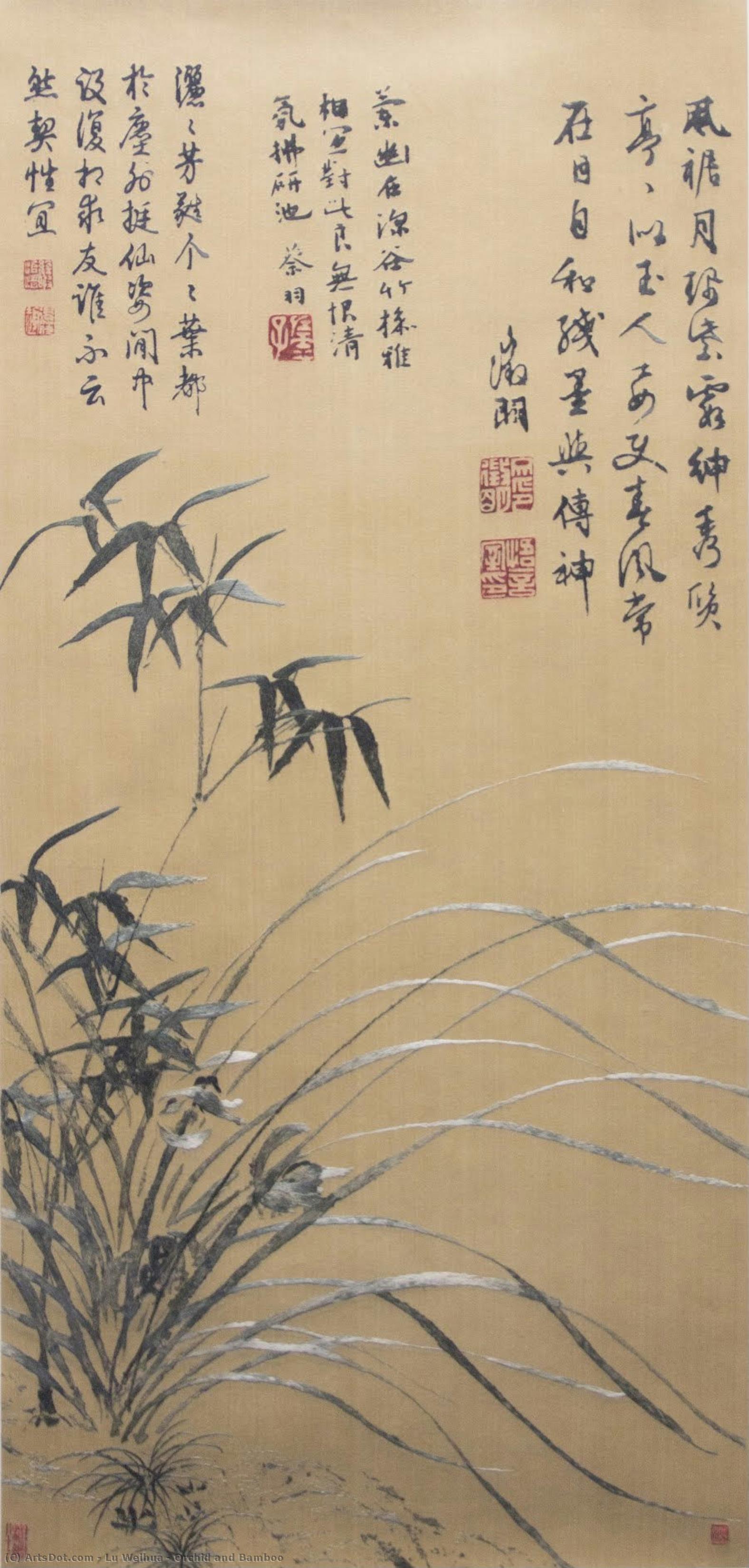 Orchid And Bamboo — Lu Weihua