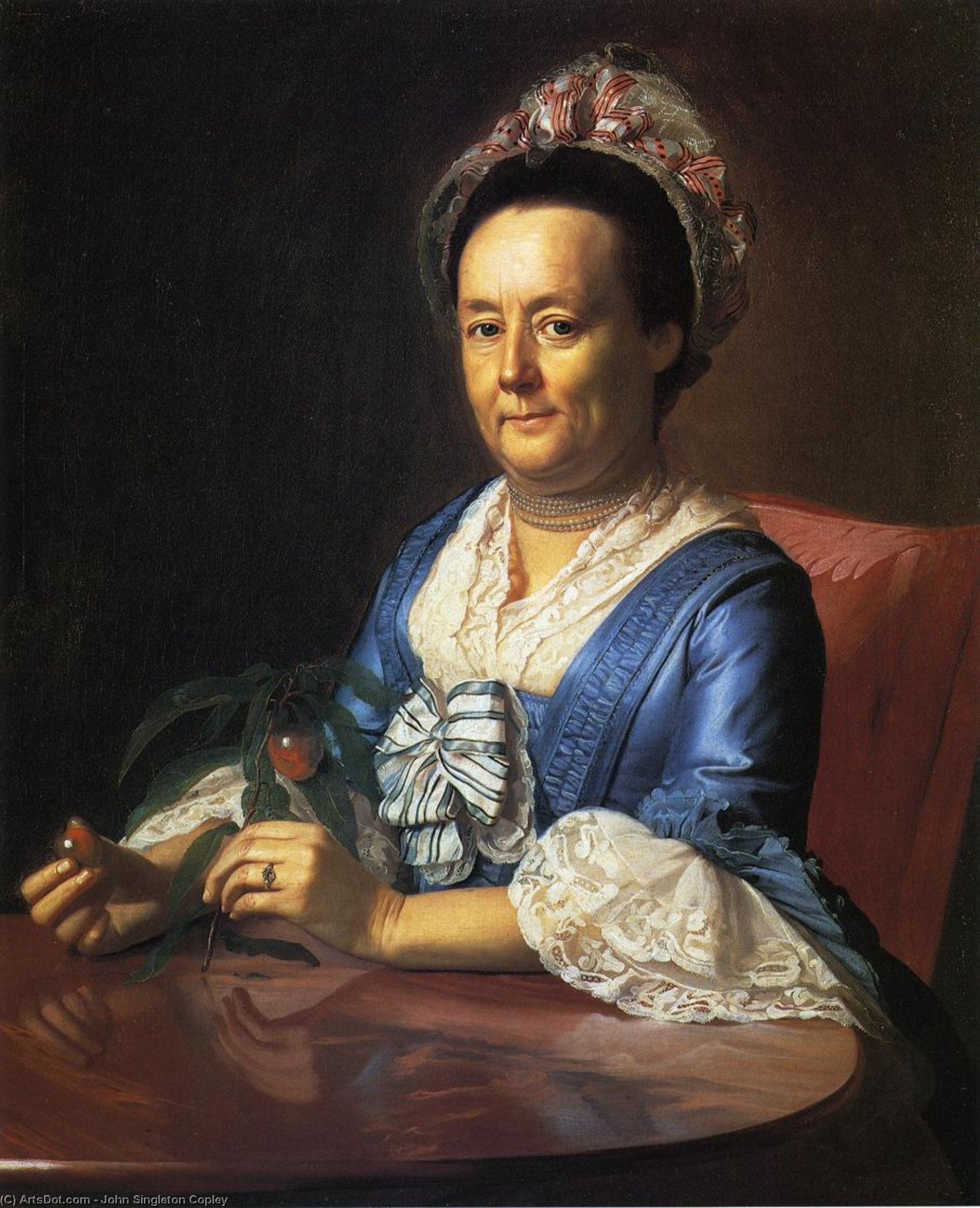 Mrs. John Winthrop (hannah Fayerweather) — John Singleton Copley