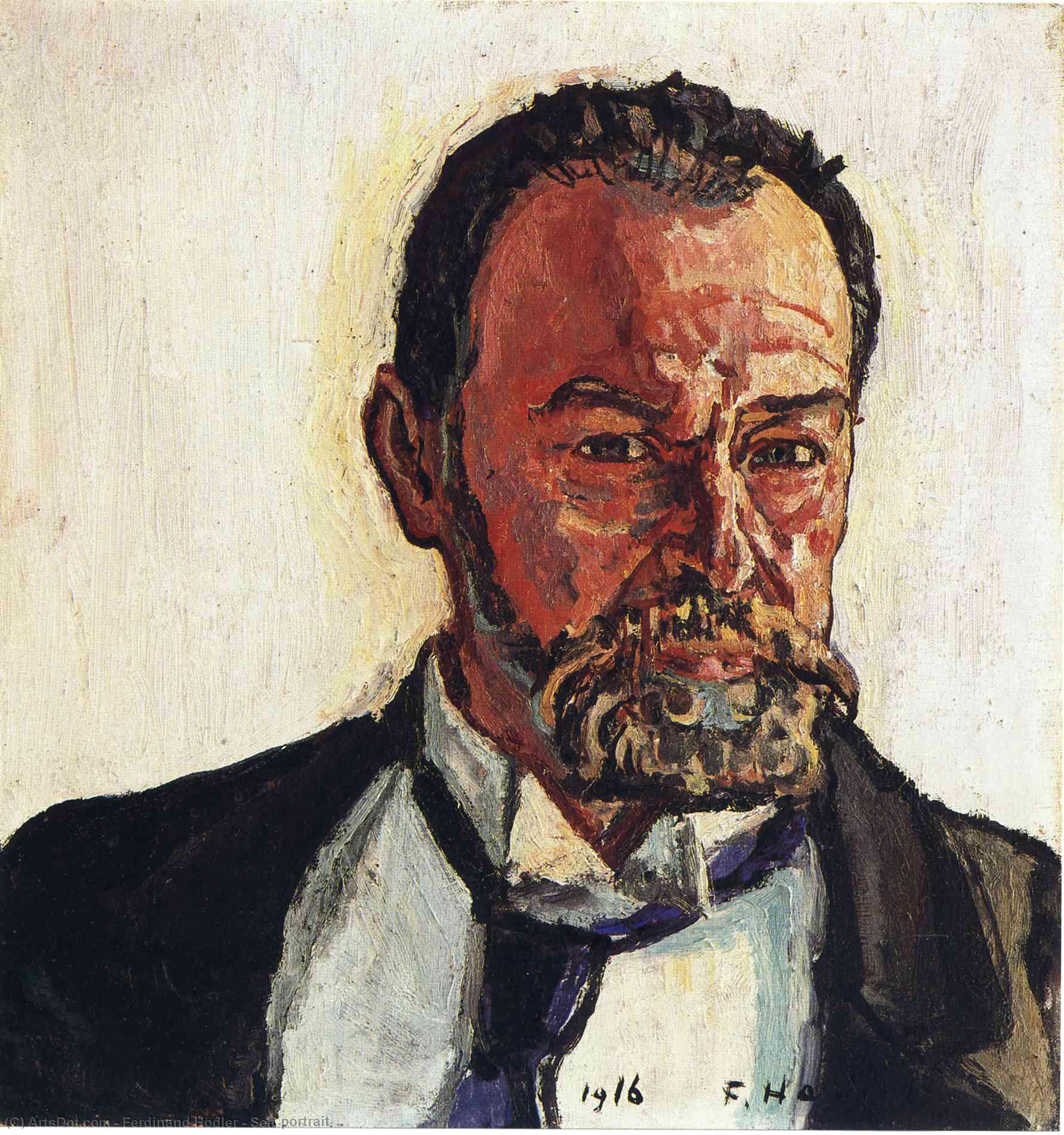 Self Portrait — Ferdinand Hodler