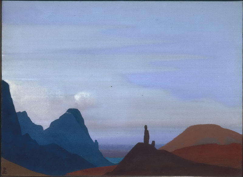 Waiting — Nicolae Roerich
