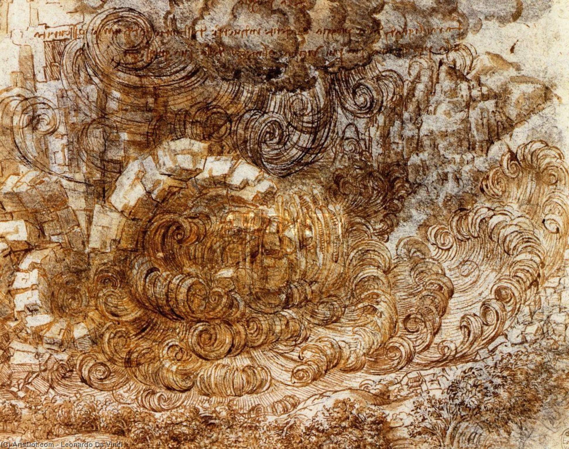 Leonardo da Vinci - Disastro naturale