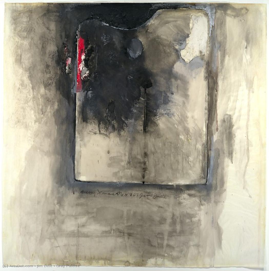 Gray Palette — Jim Dine