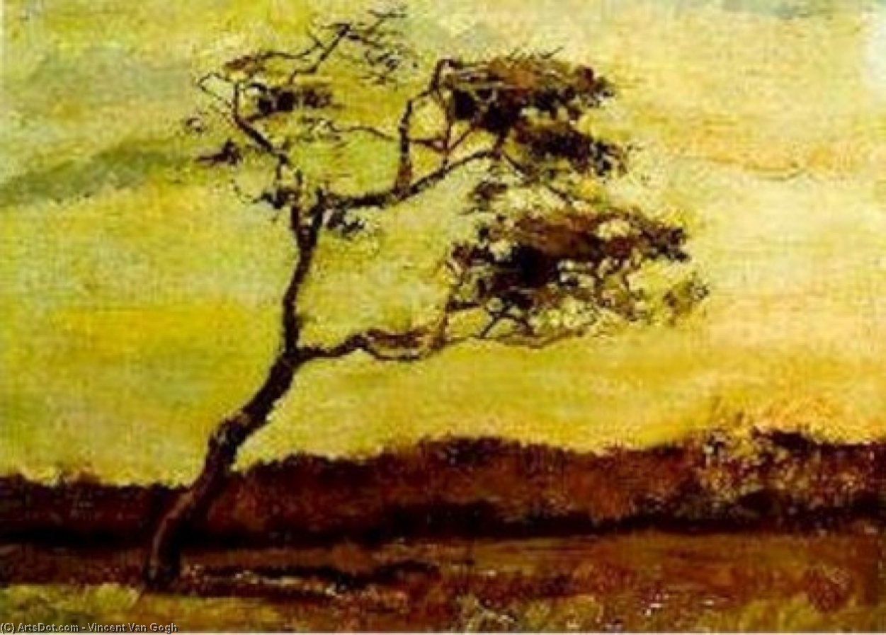 Windgepeitschte Baum — Vincent Willem Van Gogh