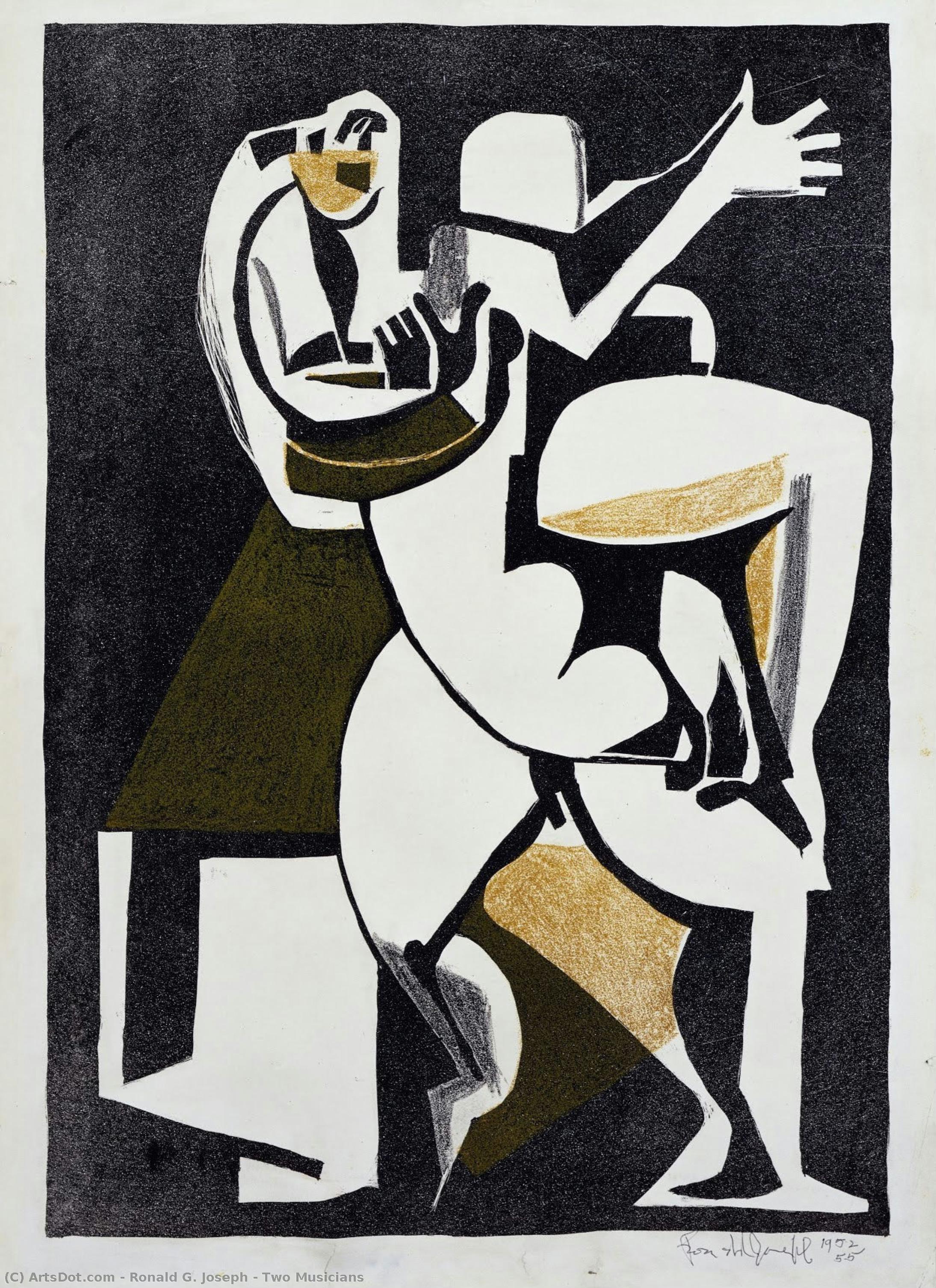 Two Musicians — Ronald G. Joseph