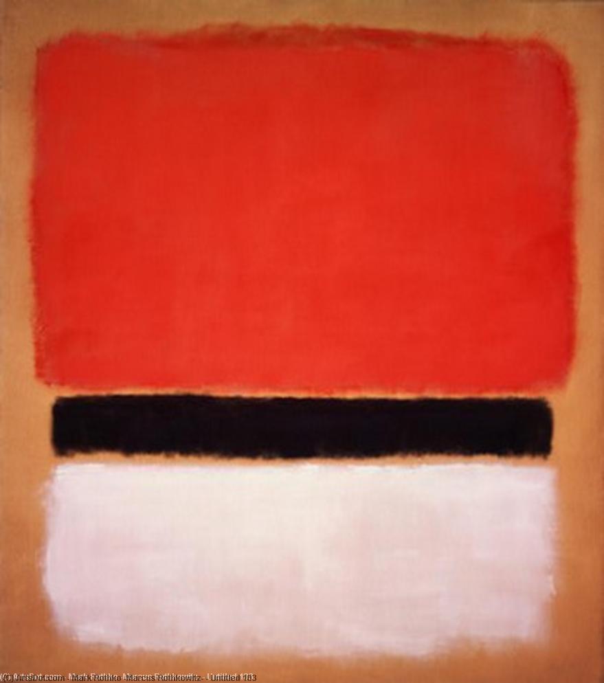 Mark Rothko - Untitled 103