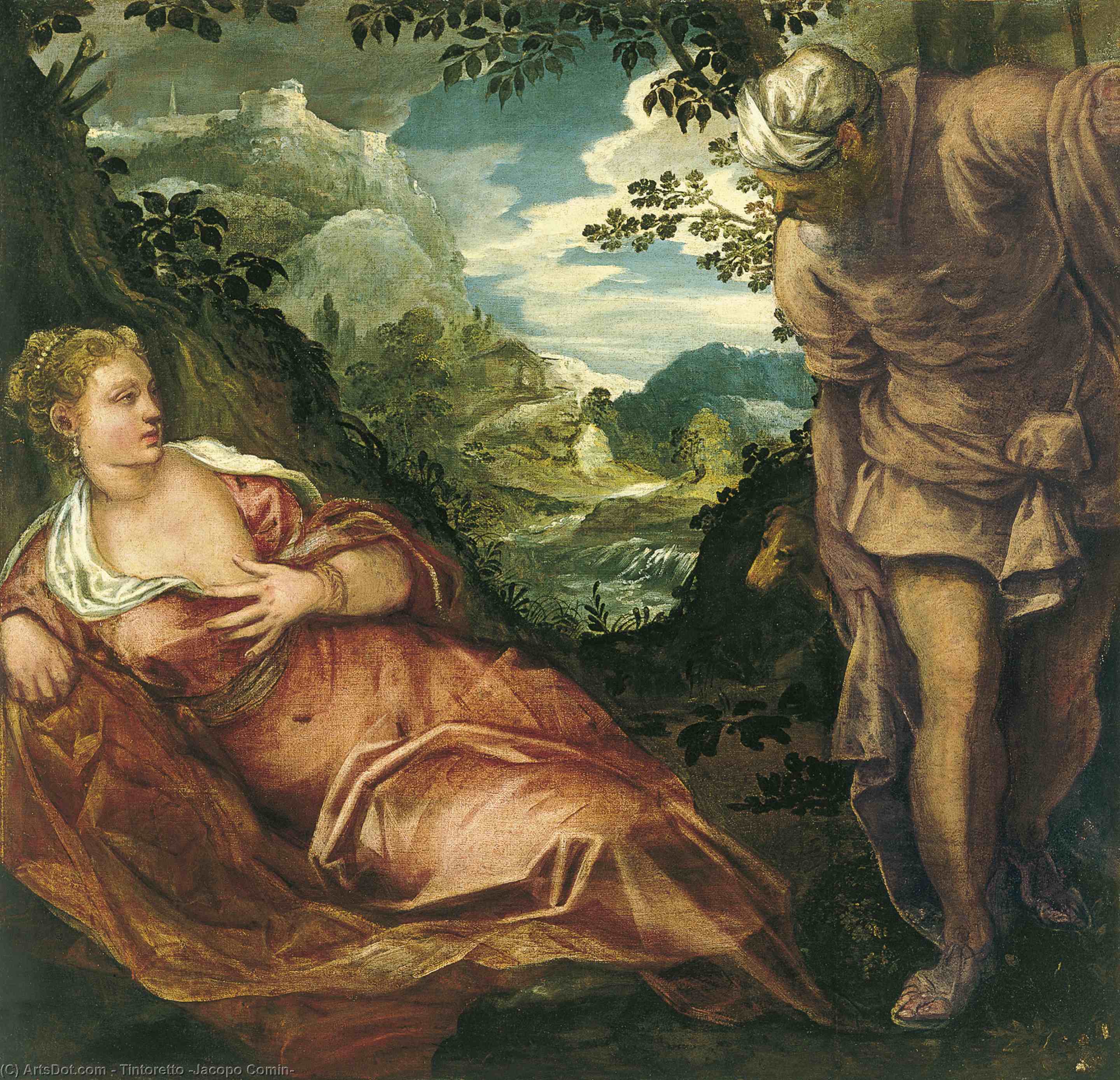 Tamar Et Juda — Jacopo Tintoretto