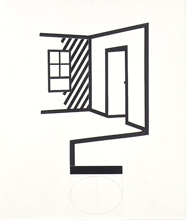 Roy Lichtenstein - Collage for Interior