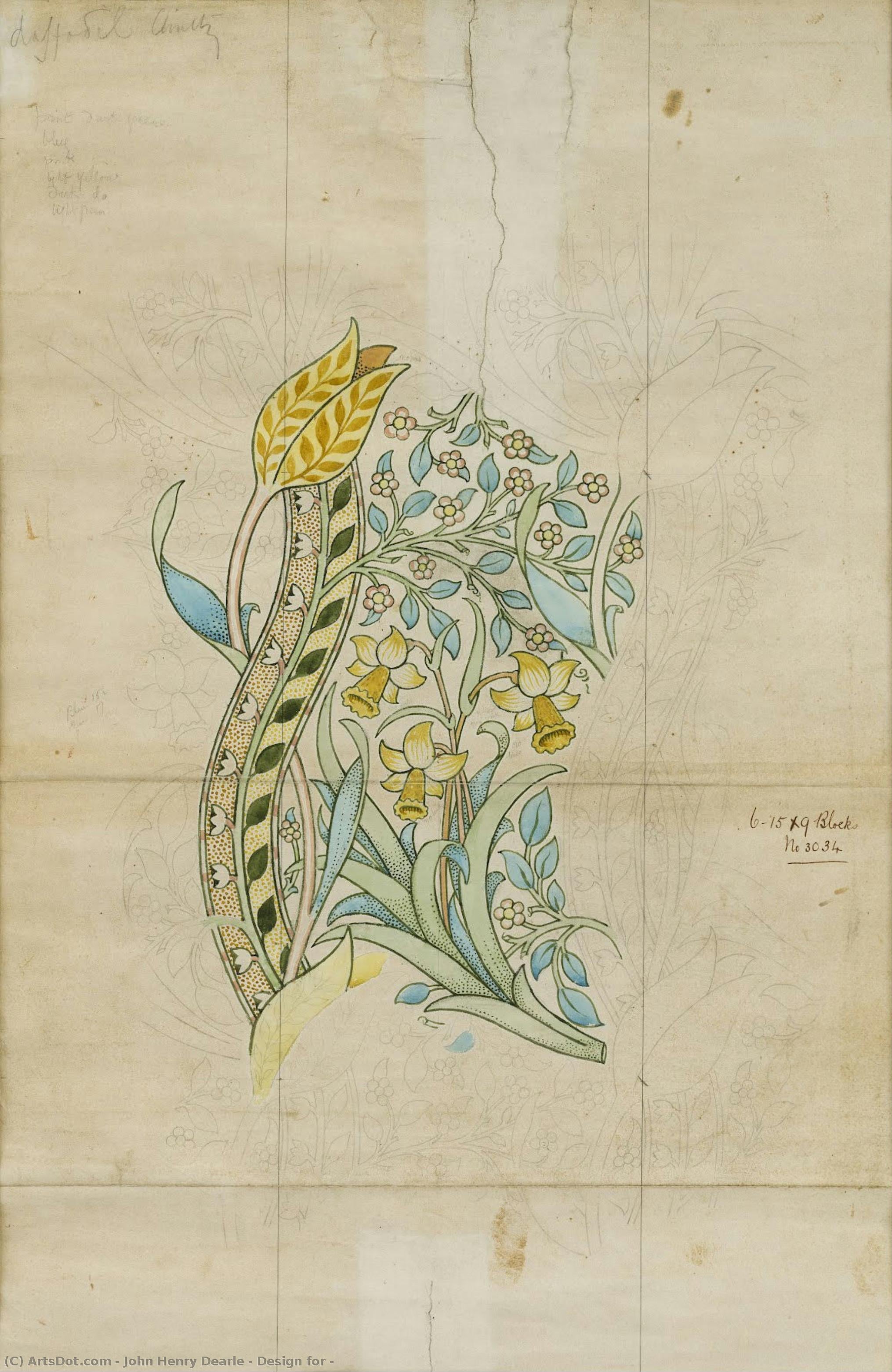 Design For — John Henry Dearle