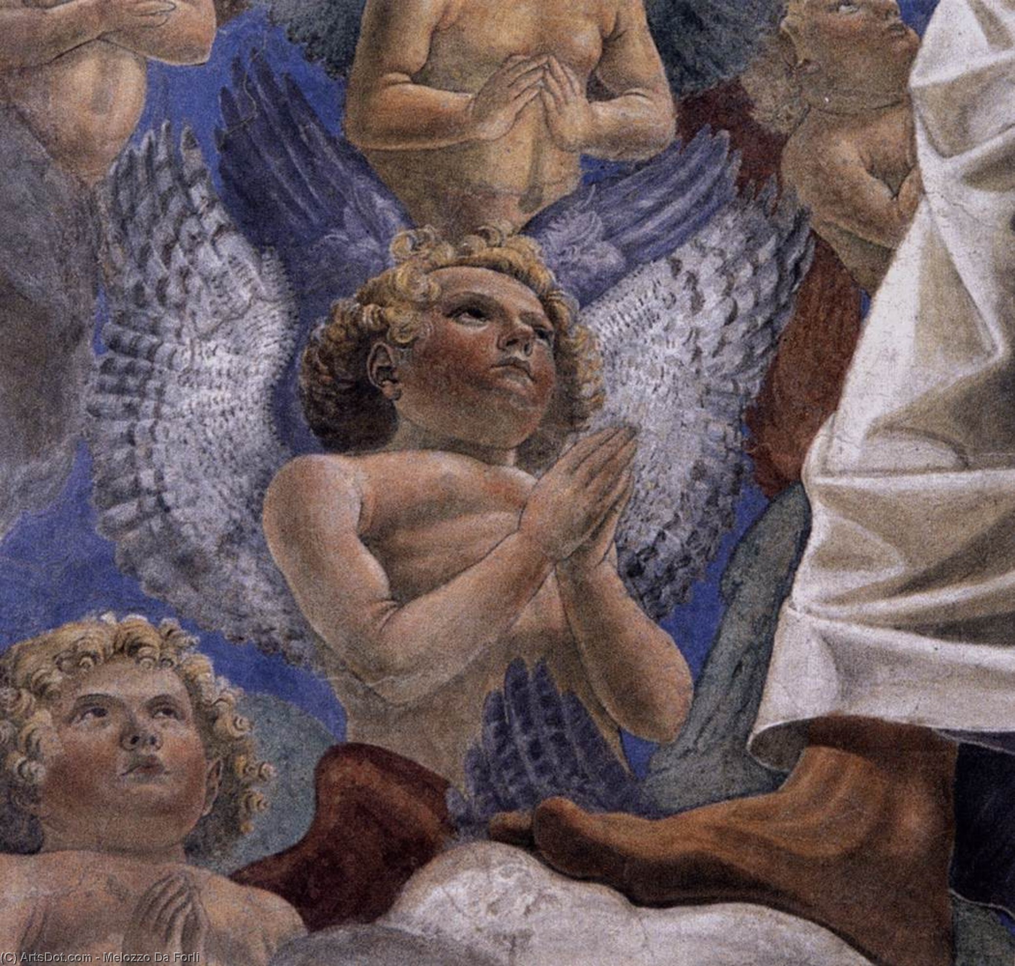 メロッツォ・ダ・フォルリ - Triumphant Christ (detail)