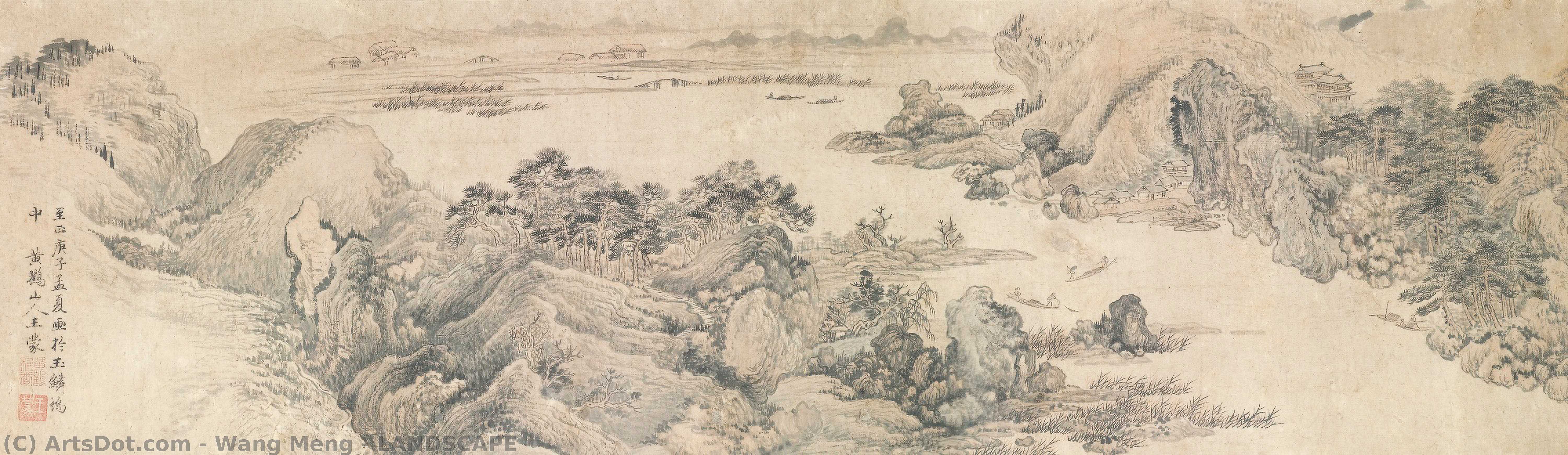 Landscape — Wang Meng