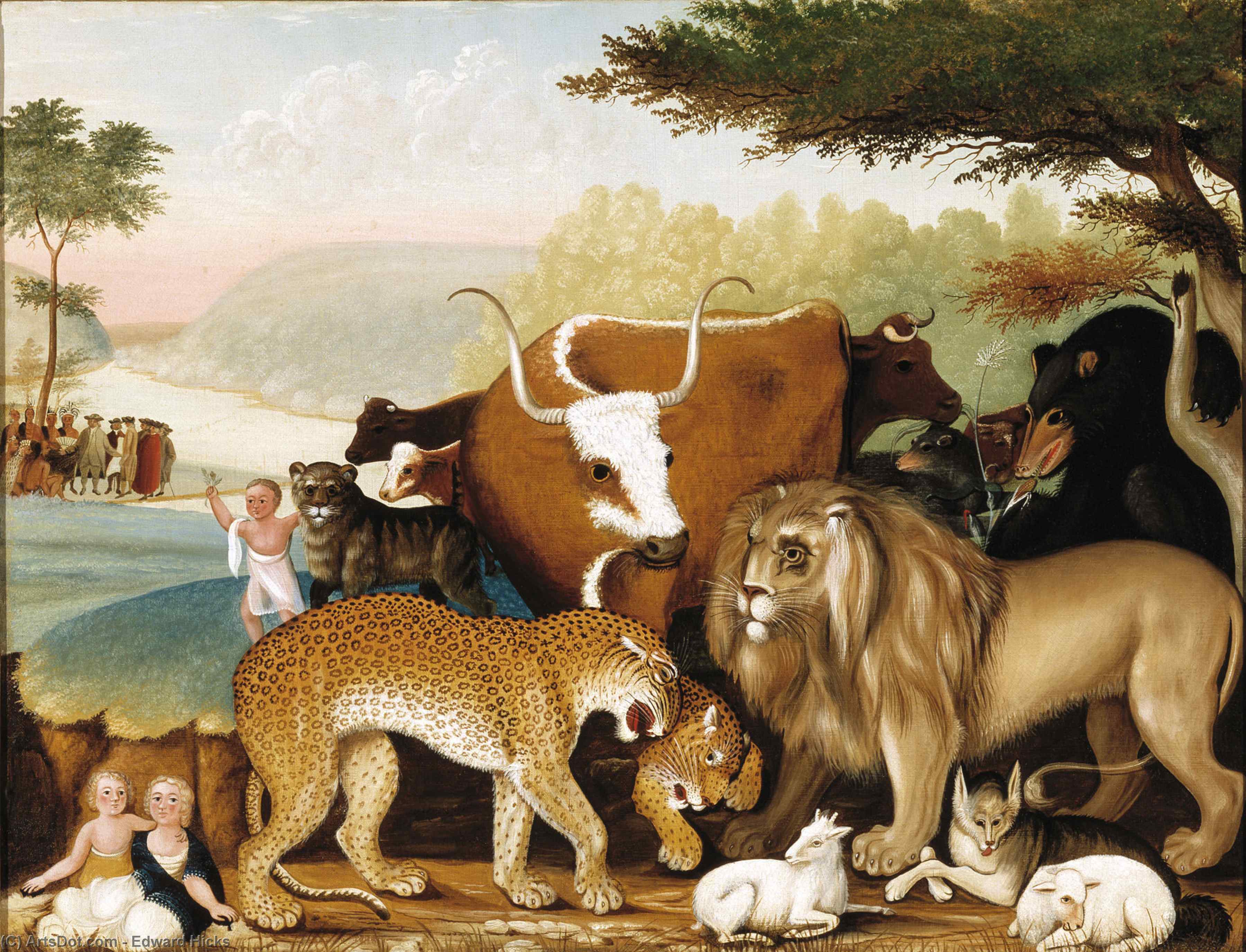 Peaceable Kingdom — Edward Hicks