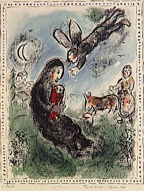 The Torah, The Second State — Marc Chagall