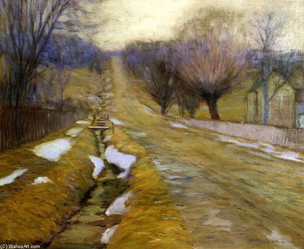 Bucks County Winter — Edward Willis Redfield