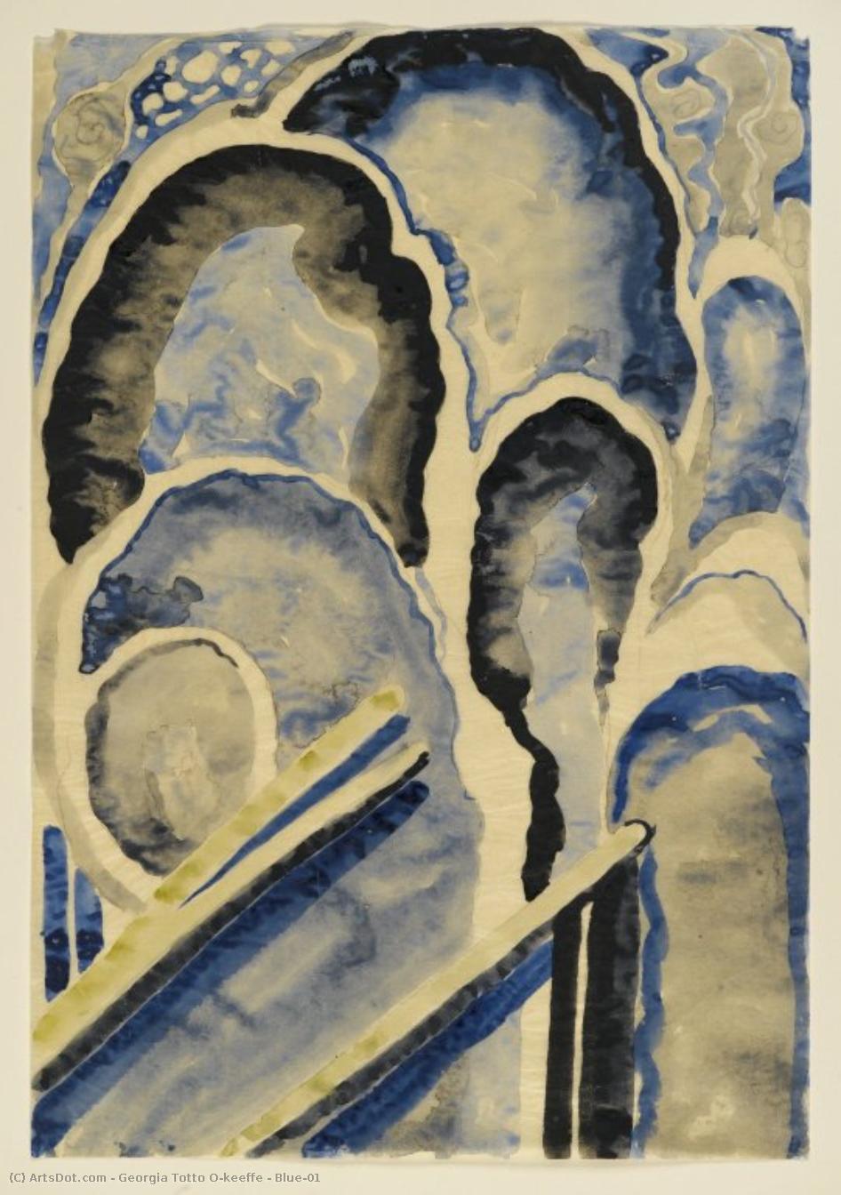 Georgia O'Keeffe - Blue-01
