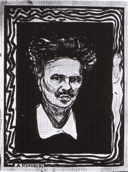 Edvard Munch - August Strindberg