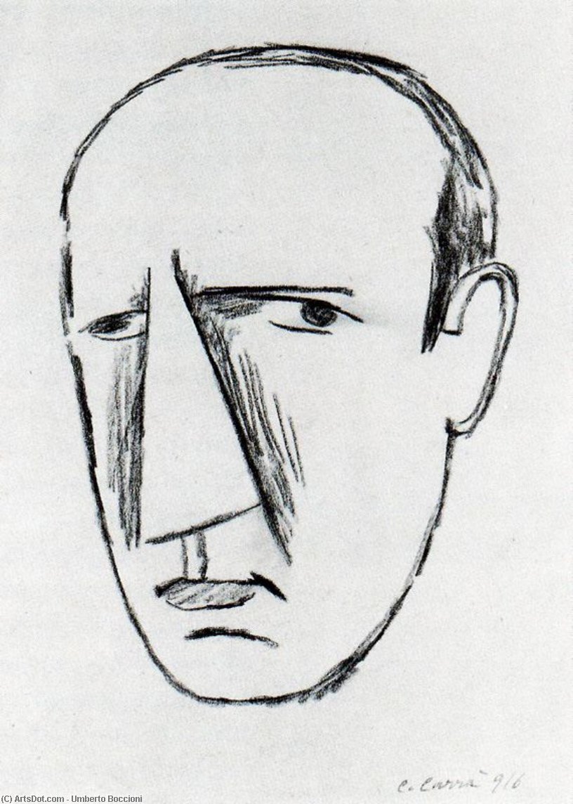 Carlo Carrá Von Umberto Boccioni — Umberto Boccioni