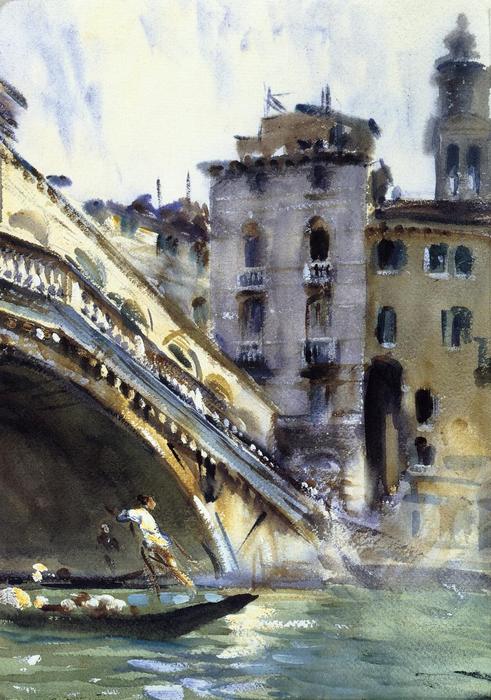 John Singer Sargent - The Rialto. Venice