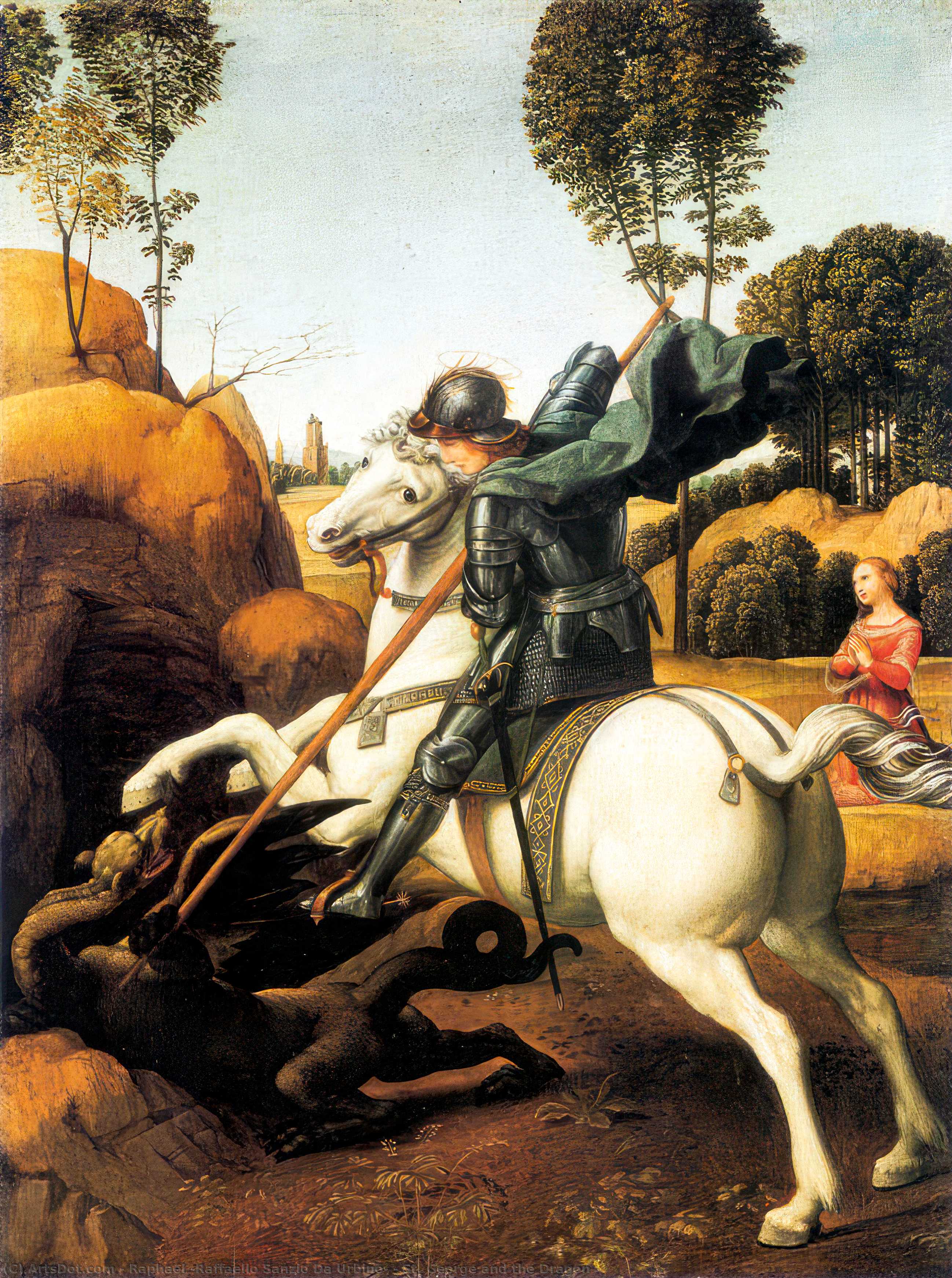 Rafael - Sfântul George și Dragonul