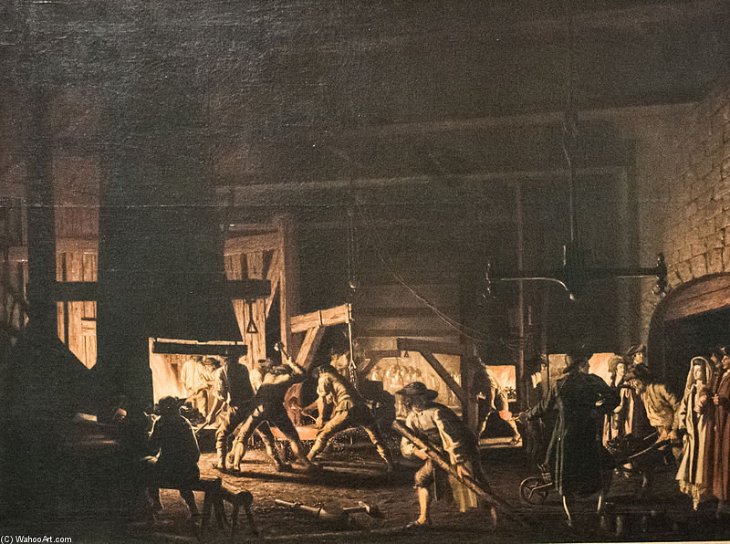 Anchor-forge — Pehr Hilleström