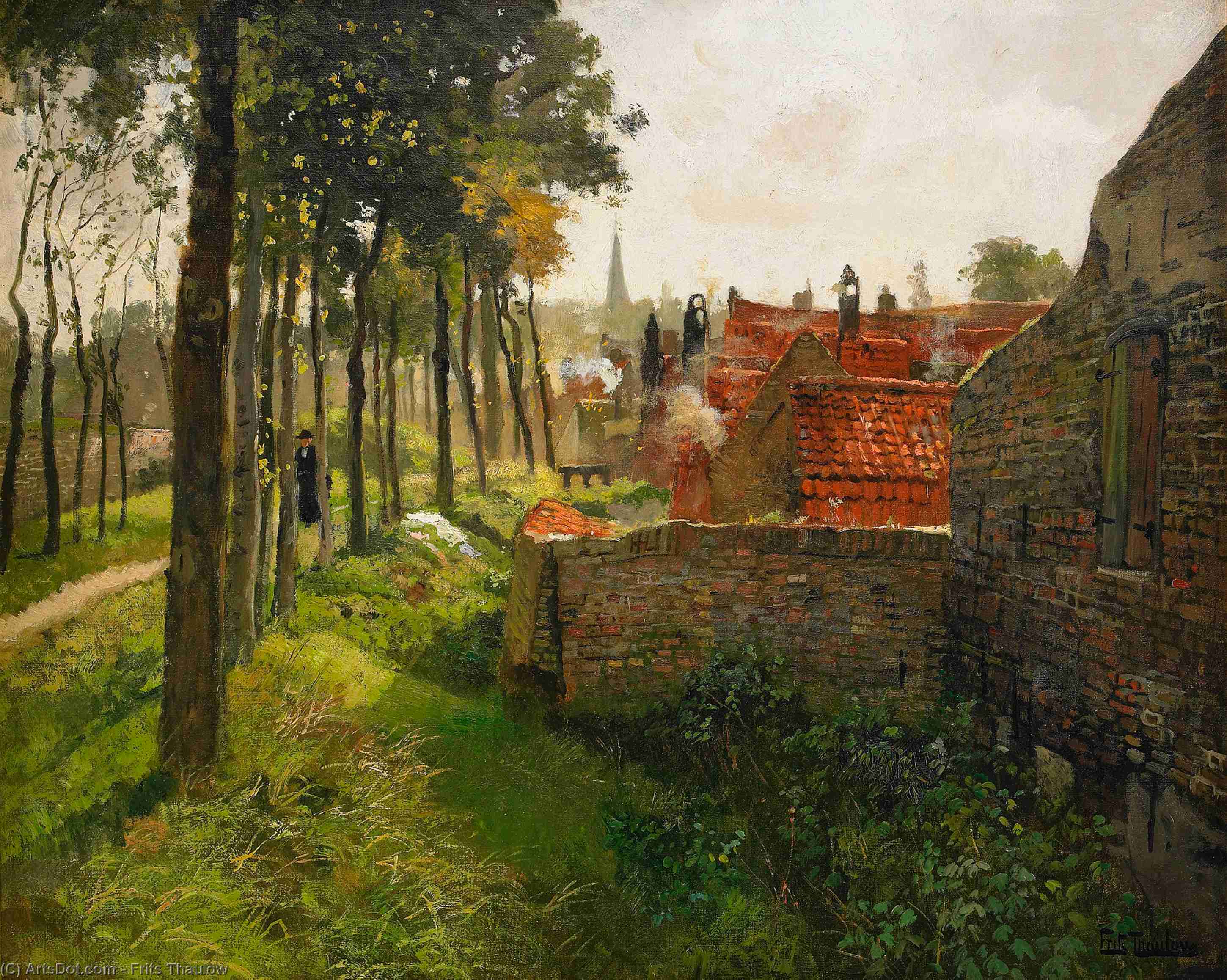 The Priest — Frits Thaulow