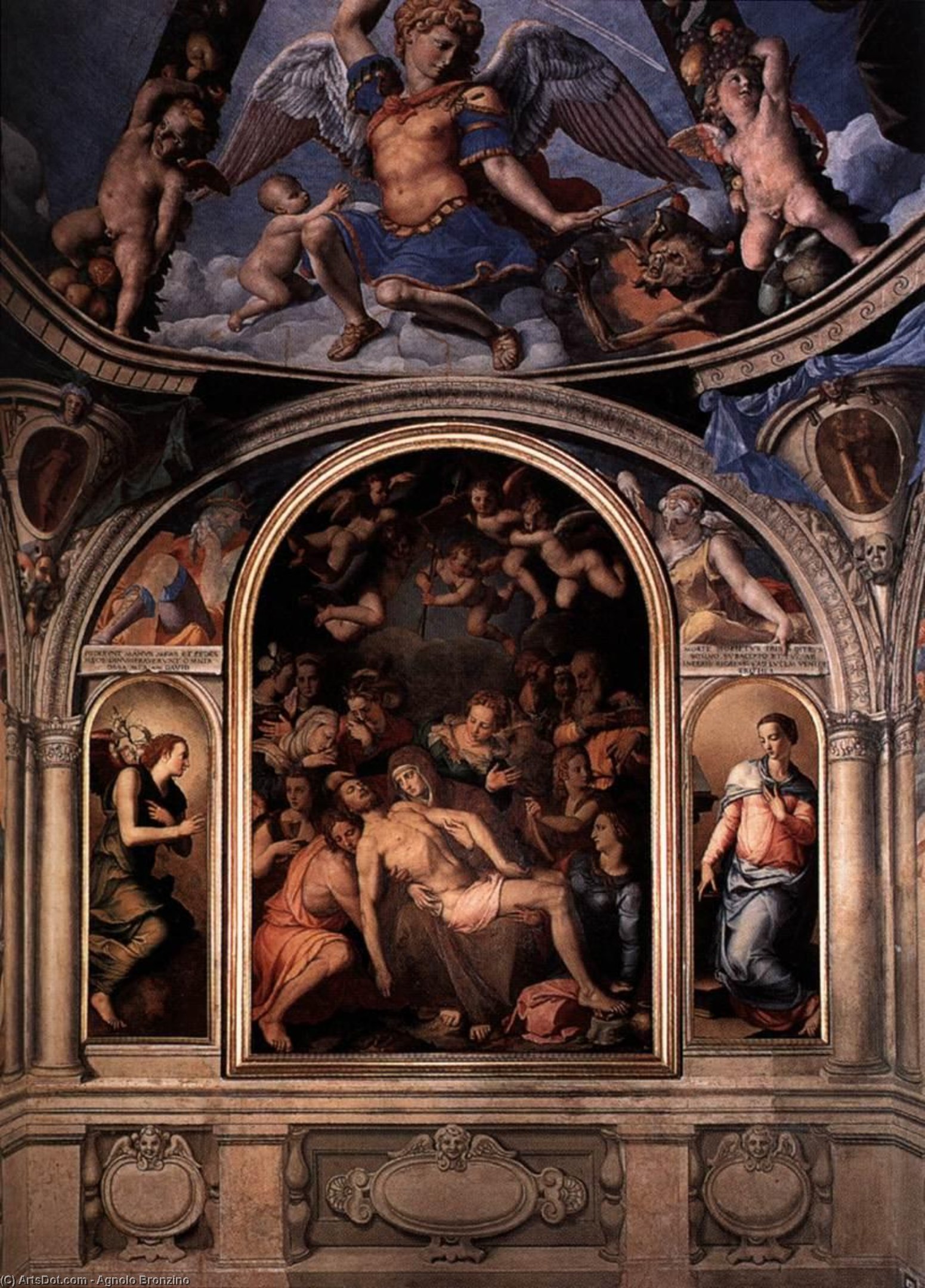 Altarpiece — Агноло Бронзино