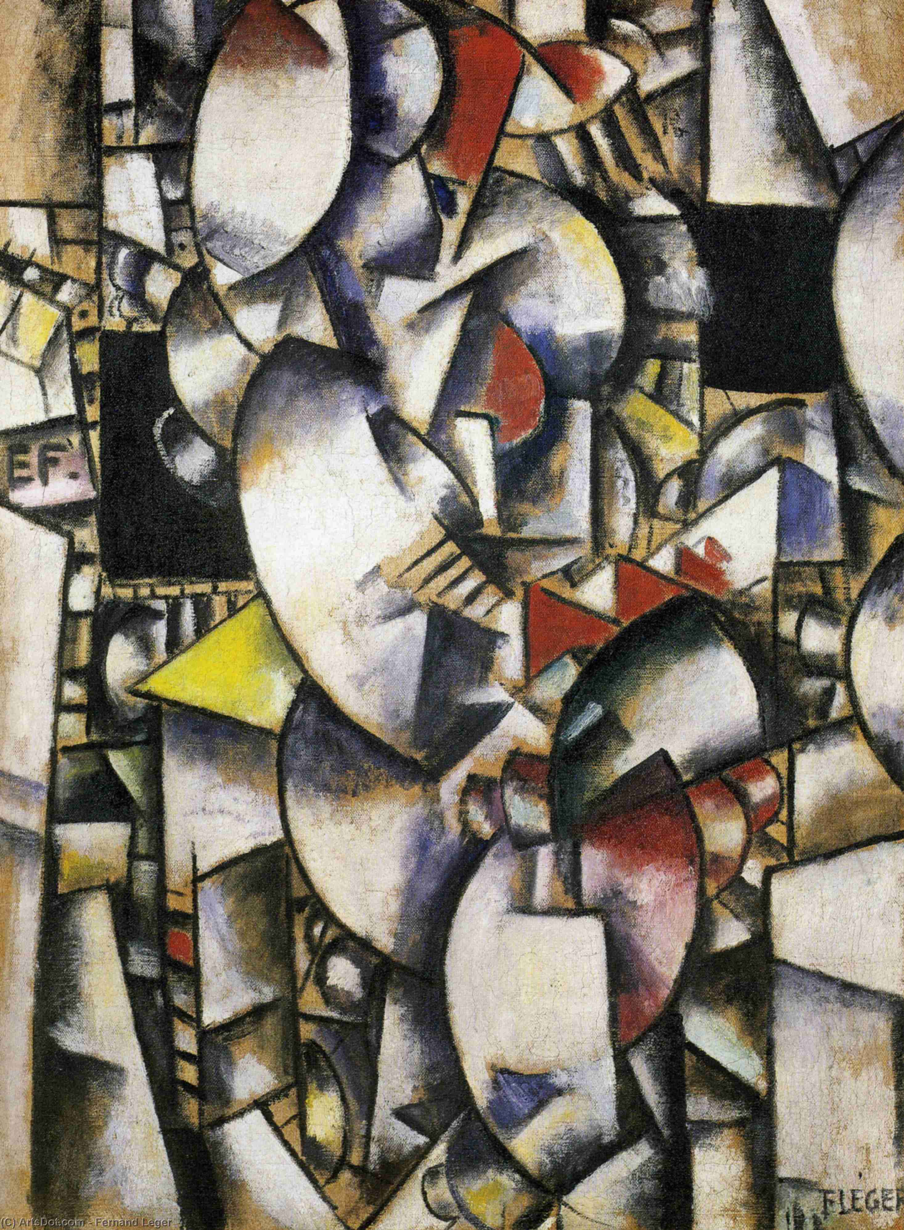 Fernand Léger - Nackte Frau im Atelier