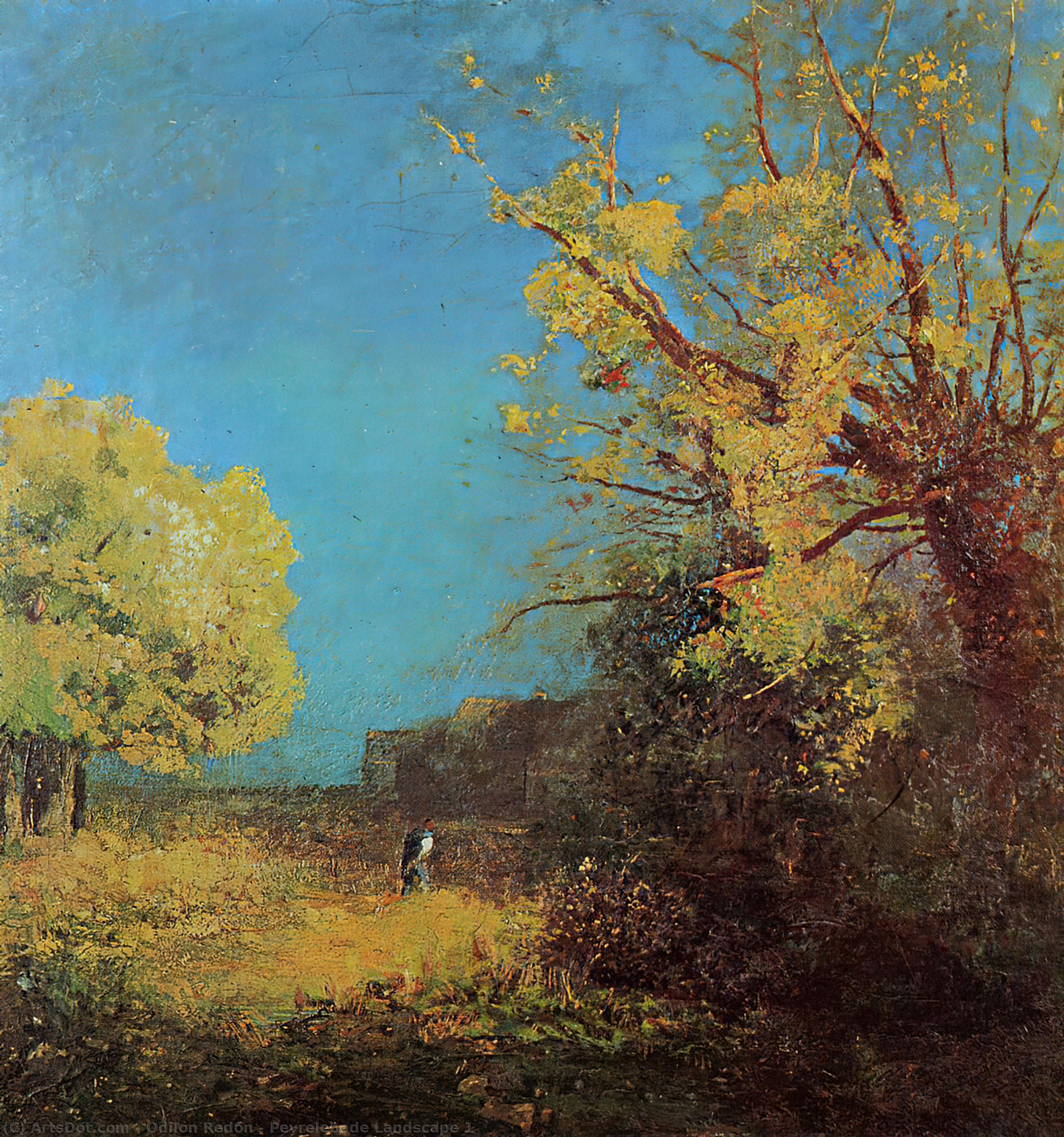 Peyrelebade Landscape 1 — Odilon Redon