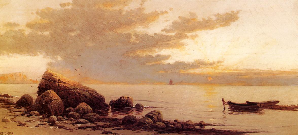 Sunset — Alfredo Thompson Bricher