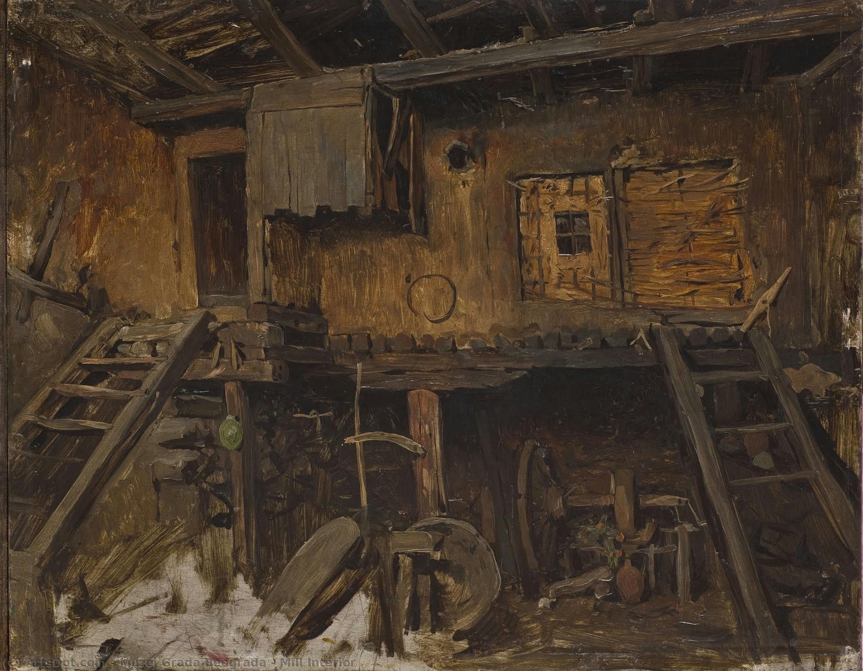 Mill Interior — Belgrad Bymuseum