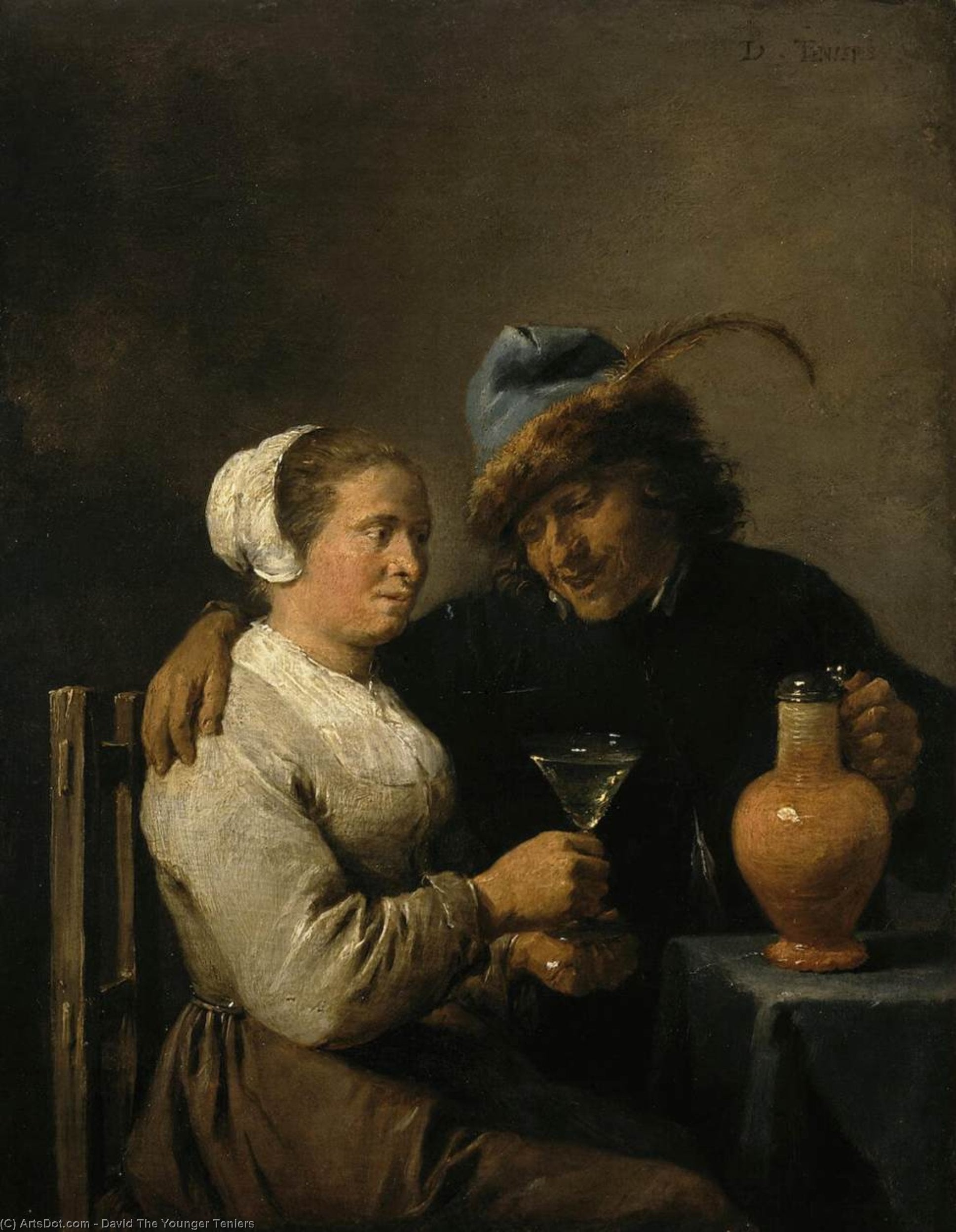 David Teniers cel Tânăr - Tavern Scene