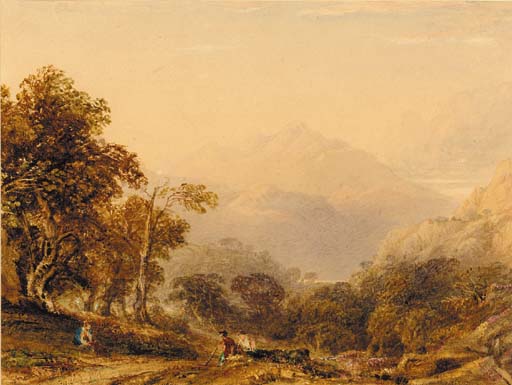 Anthony Vandyke Copley Fielding - Loch Katrine