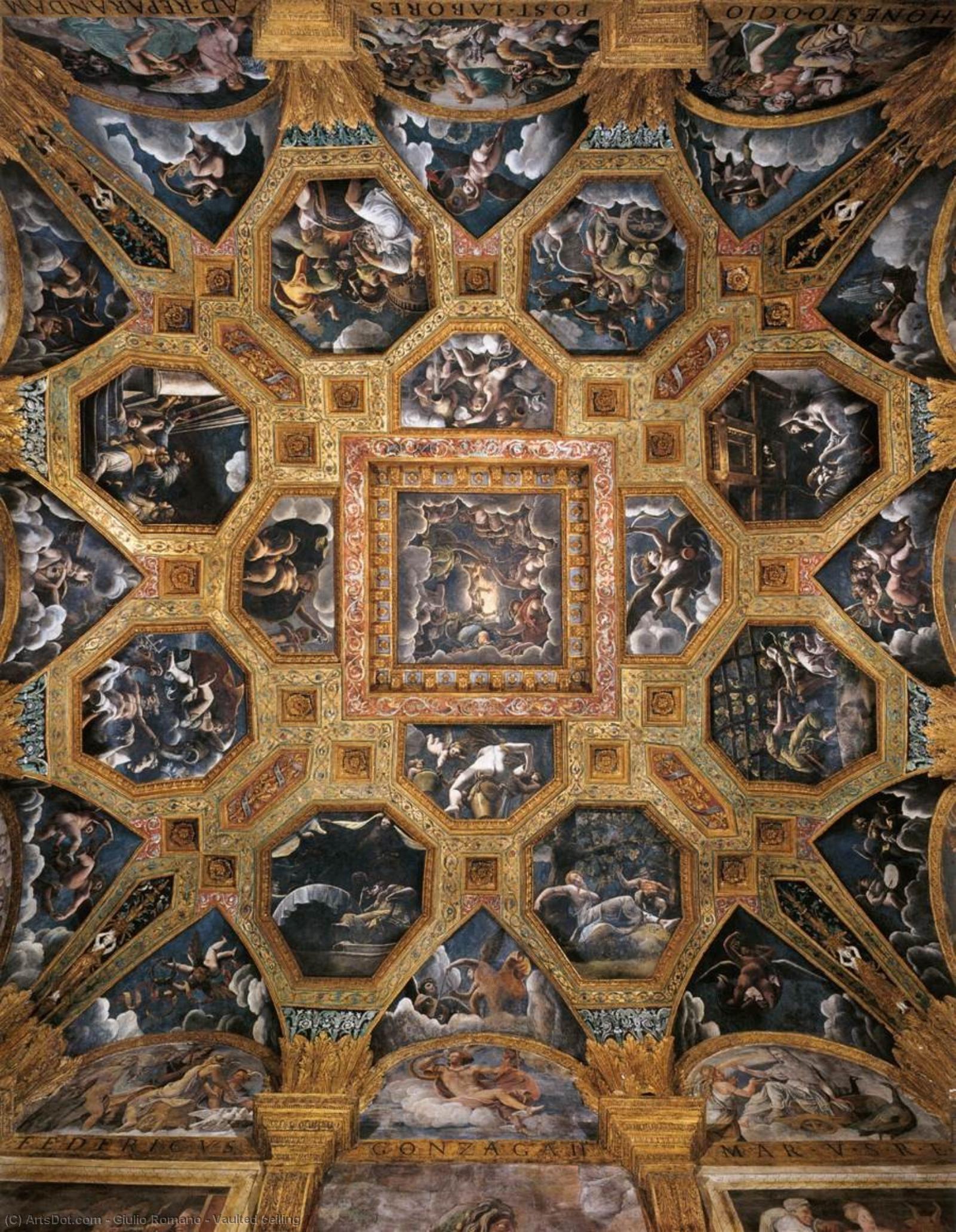 Vaulted Ceiling — Giulio Romano