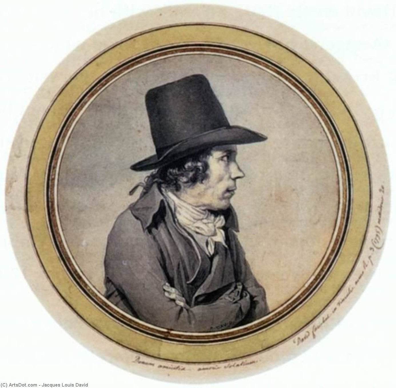 Jacques-Louis David - Jeanbon Saint-André Portresi