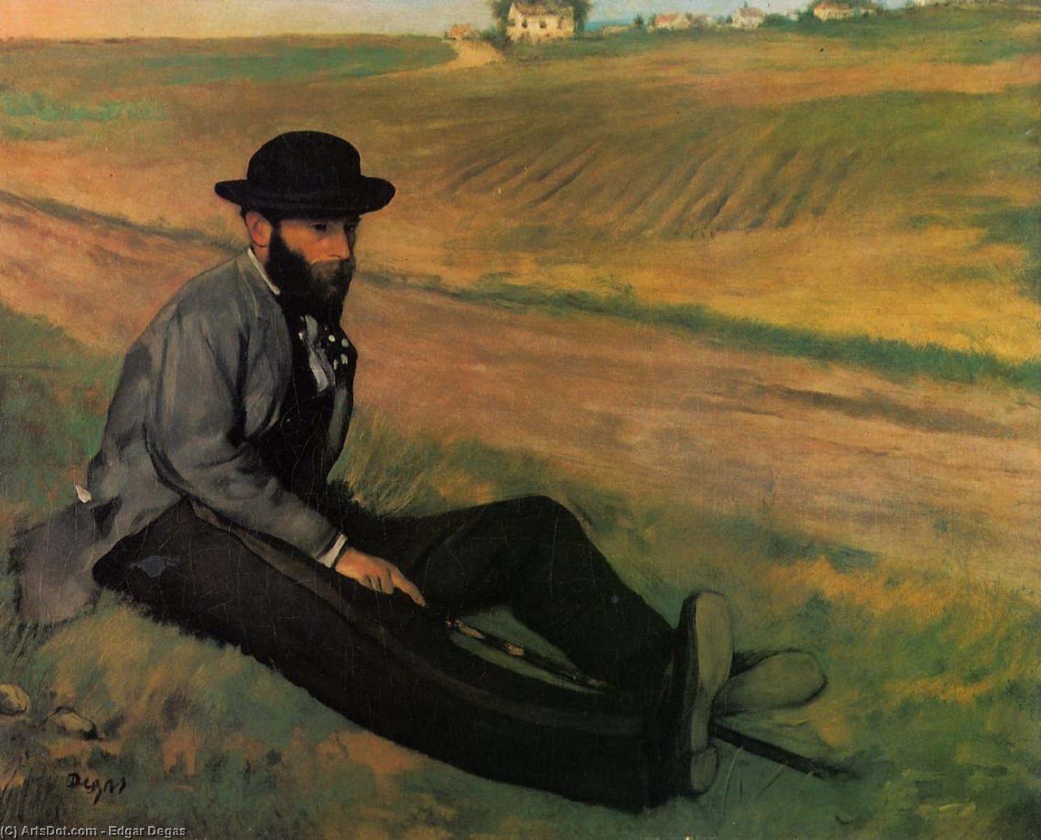 Eugene Manet — Hilaire-germain-edgar Degas