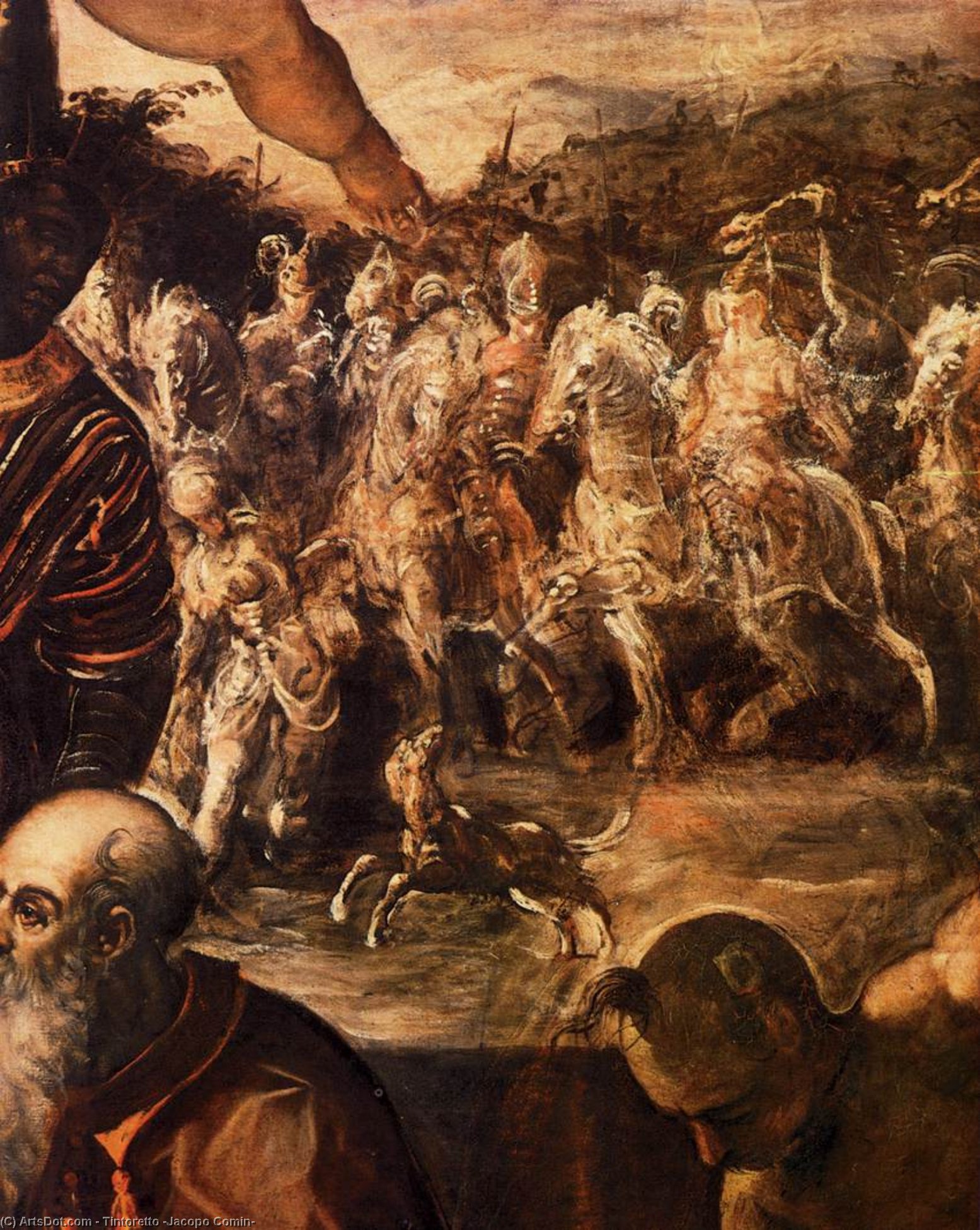 Tintoretto (Jacopo Comin) - Die Verehrung der Könige