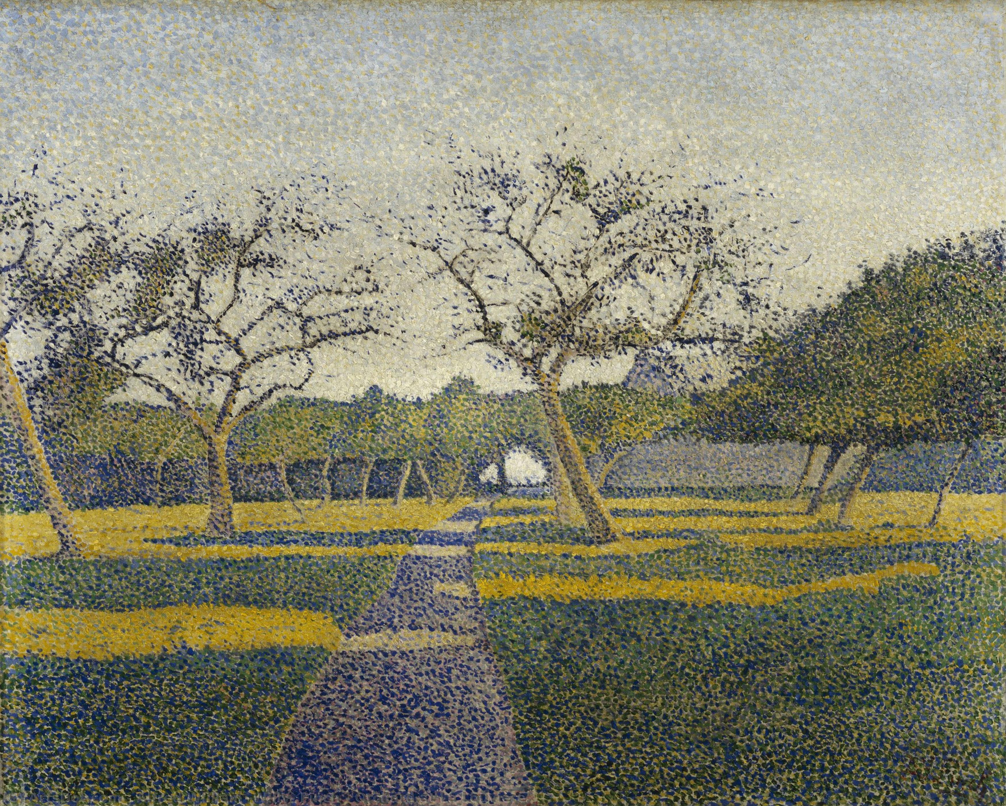 Orchard At La Louvière — Alfred William (willy) Finch