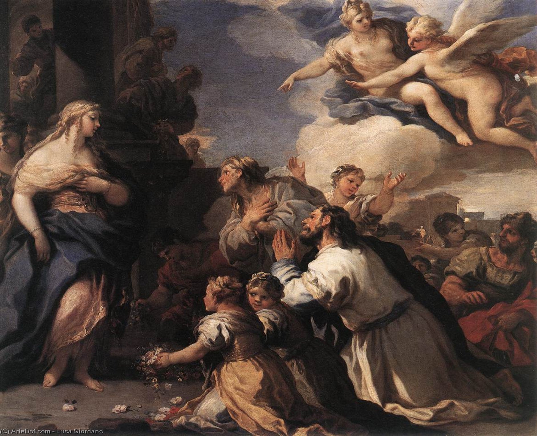 Лука Джованни - Psyche Honoured by the People