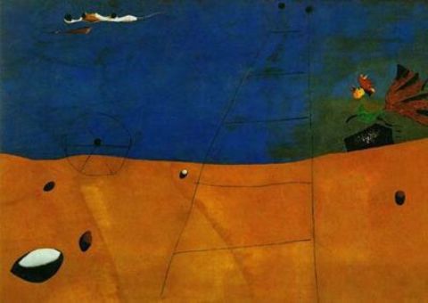 Landschaft Mit Hahn — Joan Miró