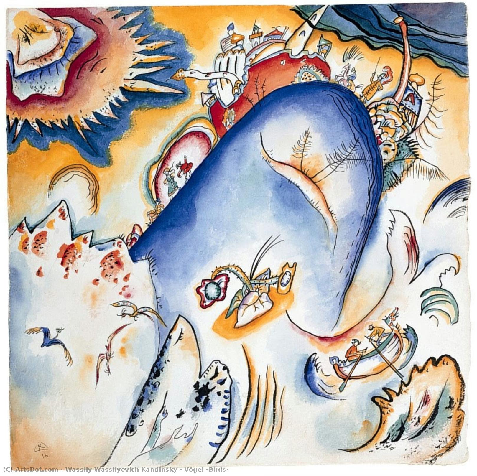 Wassily Wassilyevich Kandinsky - Ptaki (Birds)
