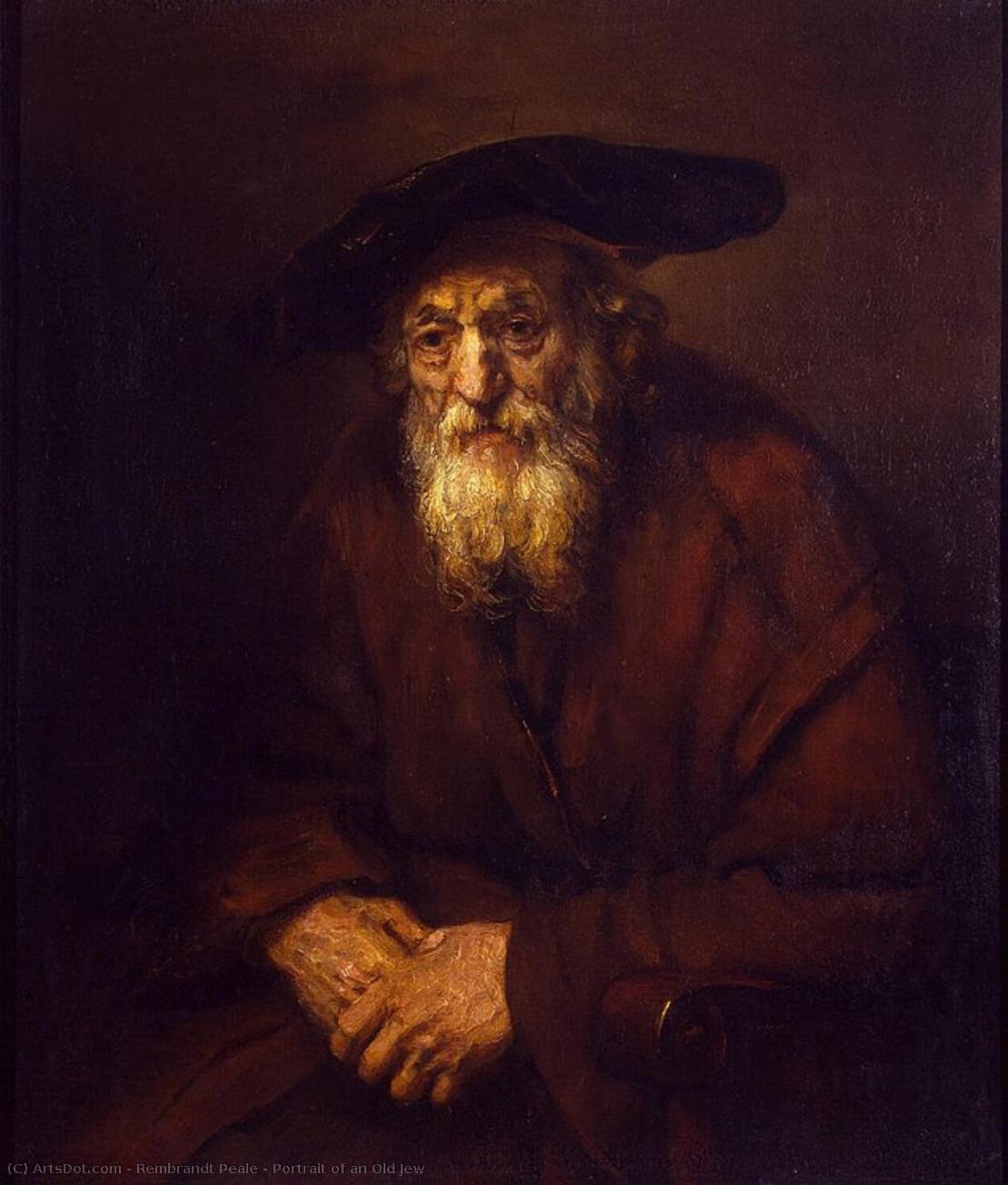 Portrait Of An Old Jew — レンブラント・ピール