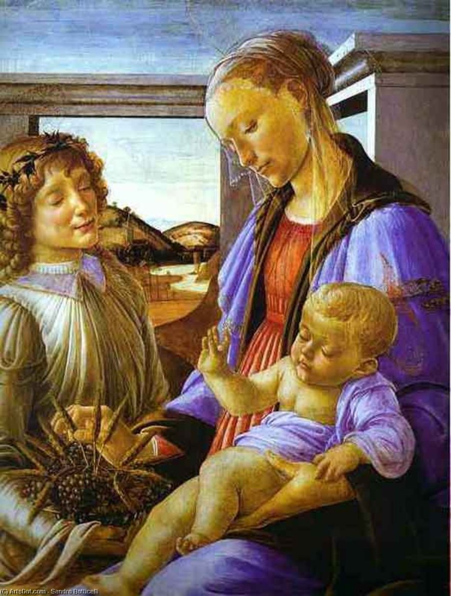 Madonna Dell'eucaristia — Sandro Botticelli