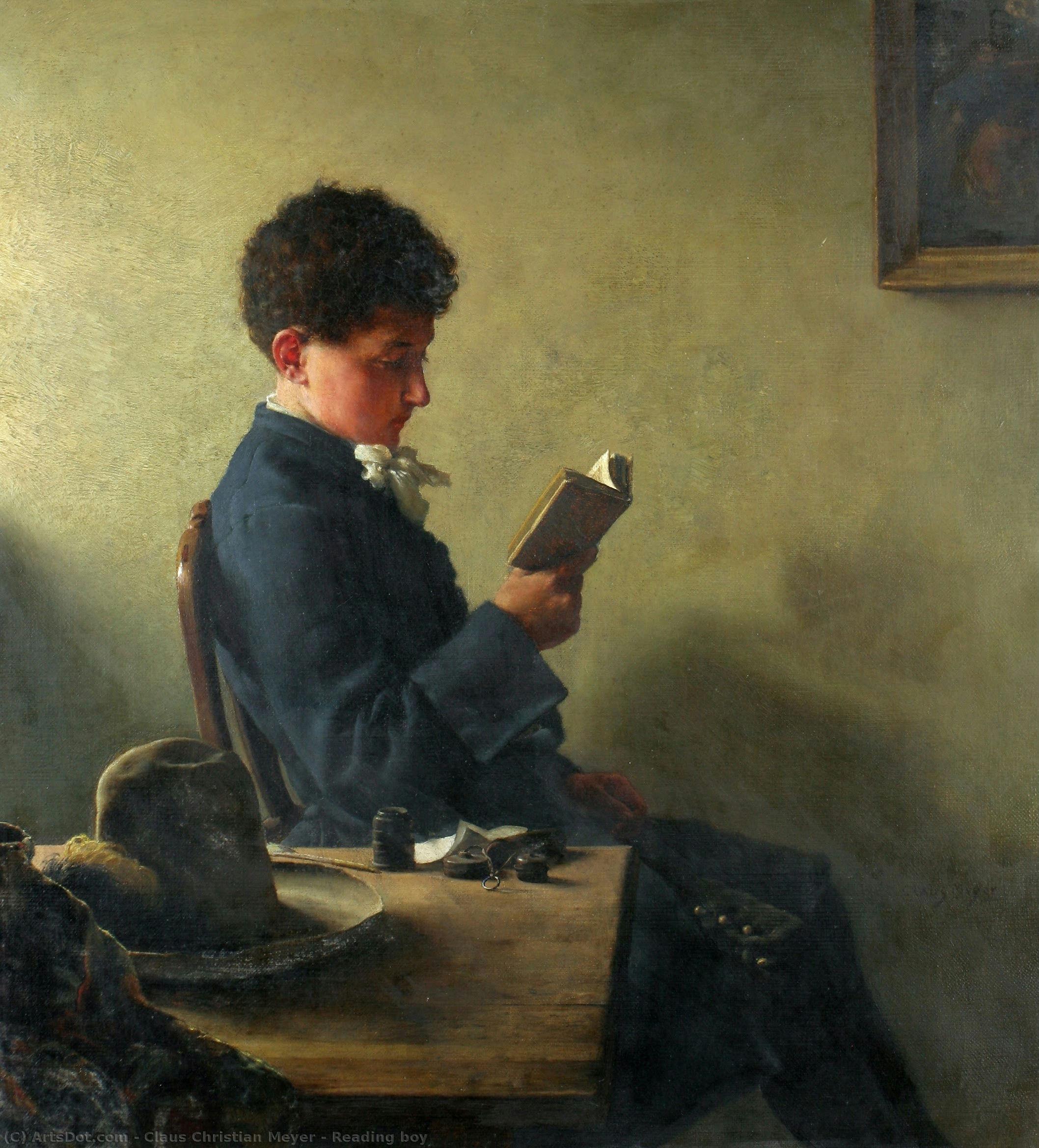 Reading Boy — Claus Christian Meyer