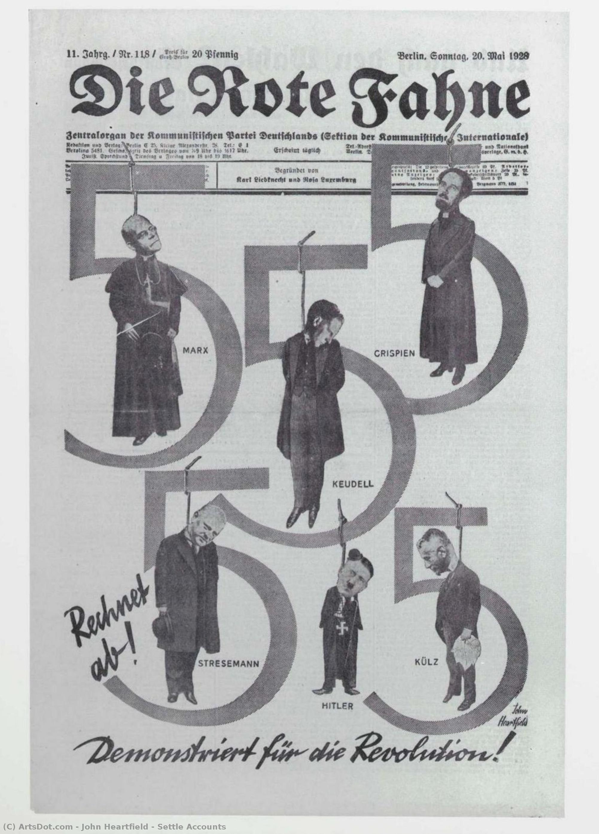 Settle Accounts — John Heartfield